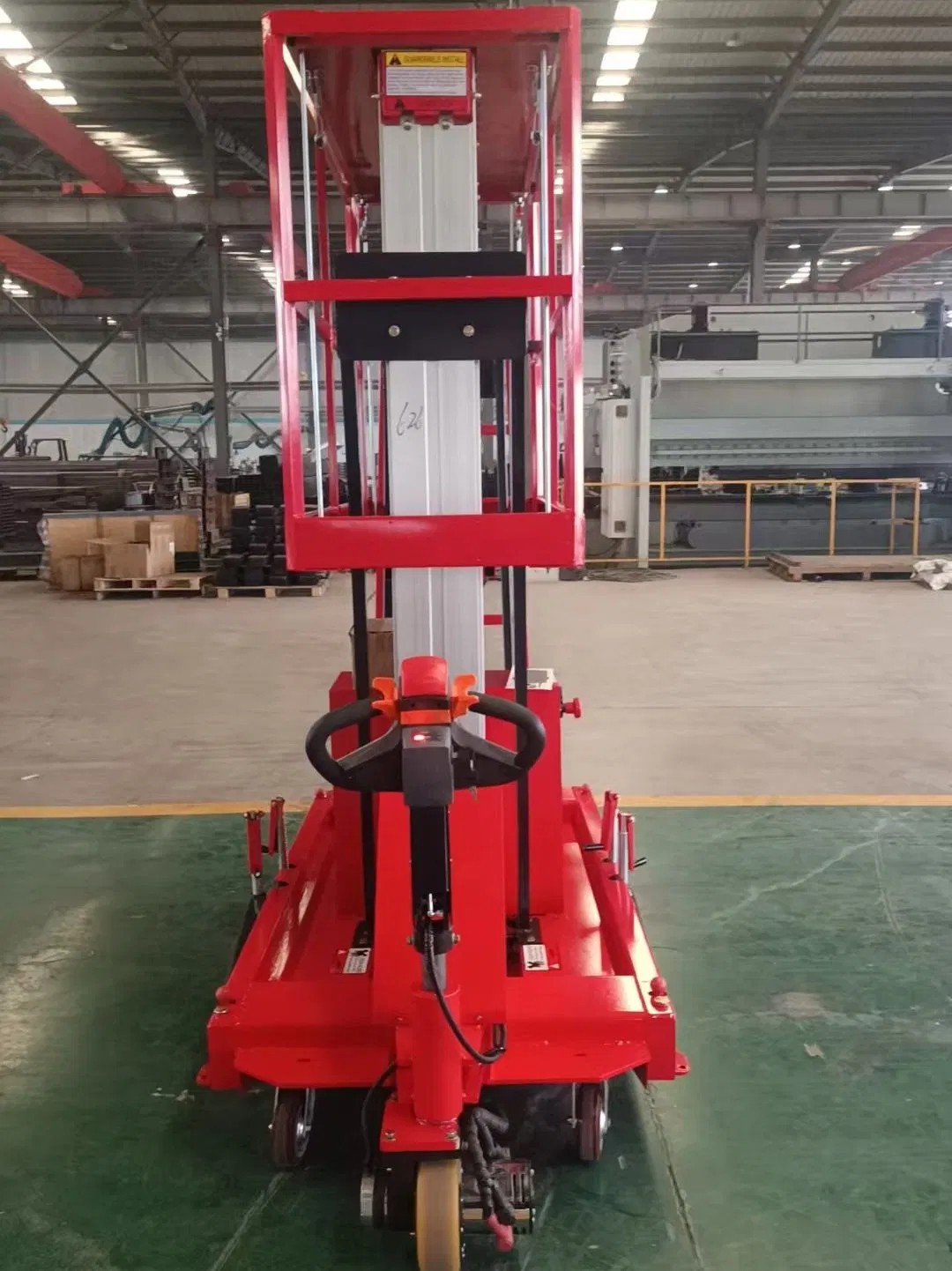 Aleación de aluminio tipo plataforma de trabajo aéreo