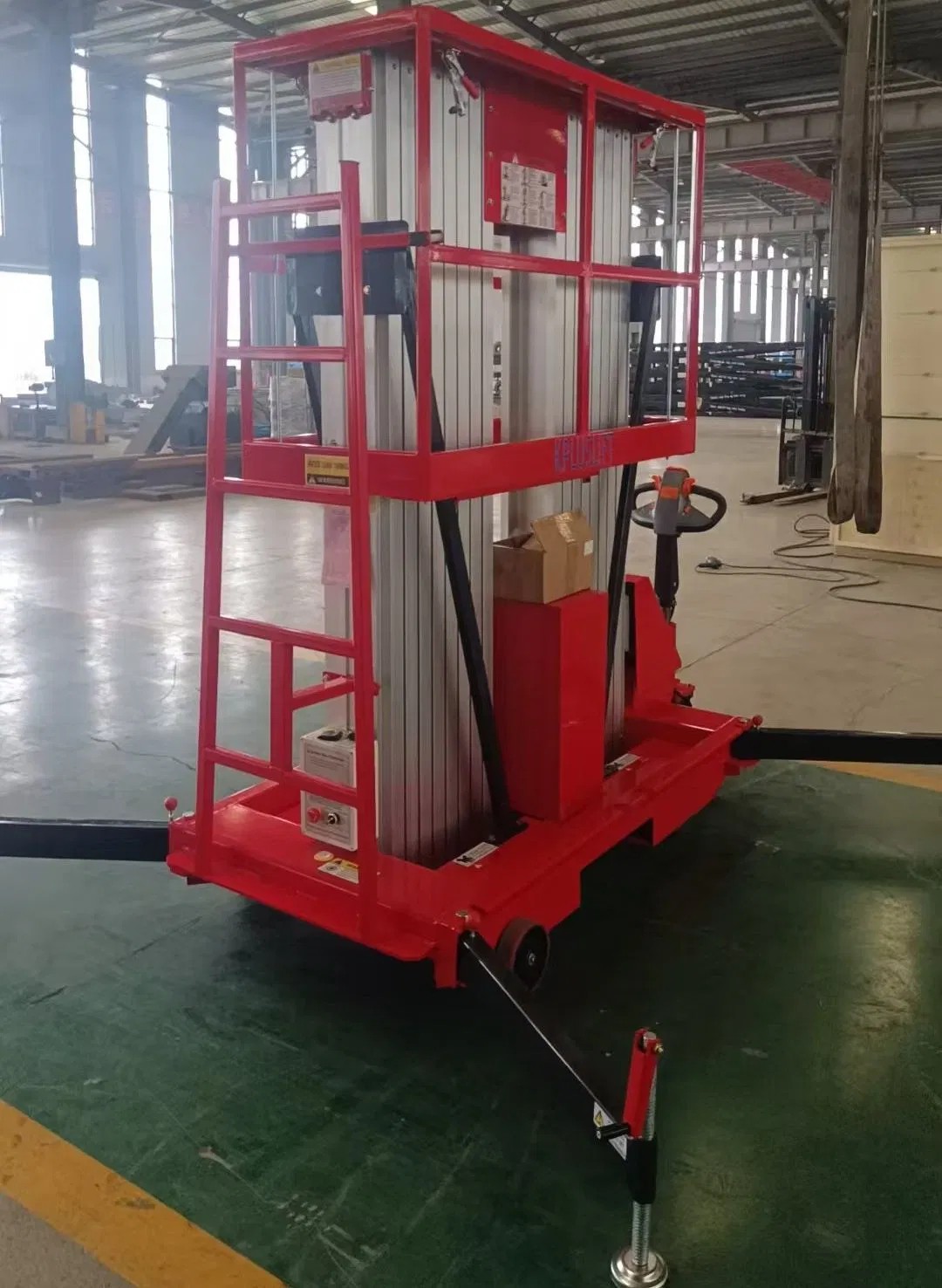 Aleación de aluminio tipo plataforma de trabajo aéreo