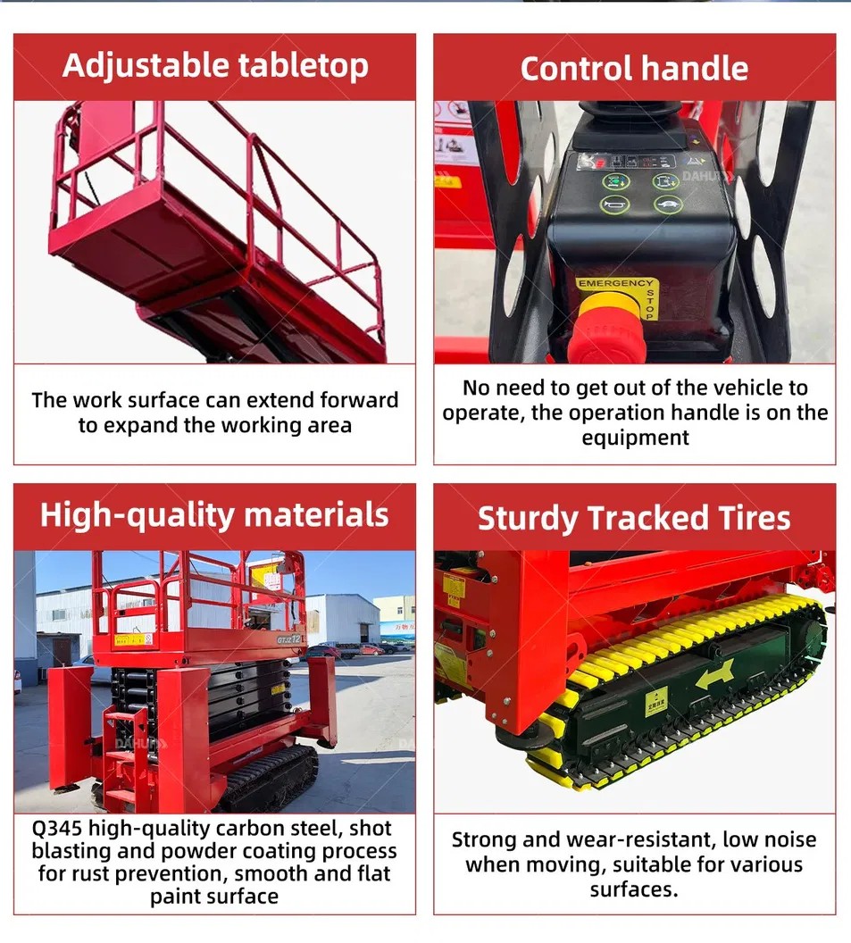 Tracked  scissor lift