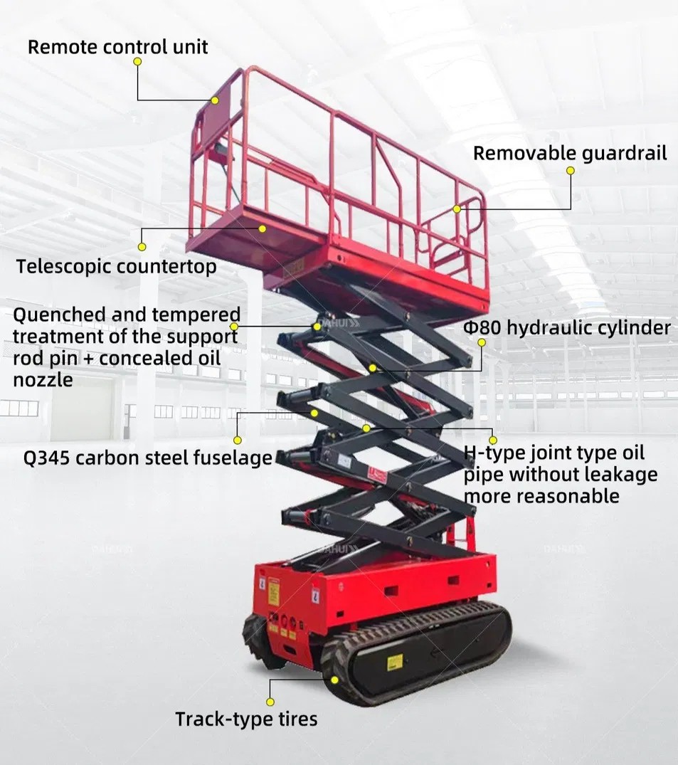 Tracked  scissor lift