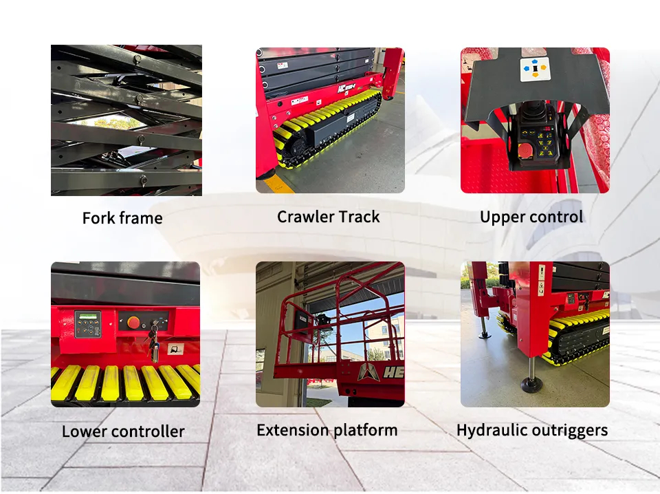 Tracked  scissor lift