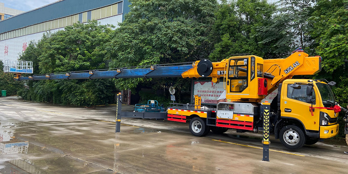 Dongfeng Dolica GK42 Aerial Work Platform Vehicle Dongfeng Dolica GK42 Aerial Work Platform Vehicle