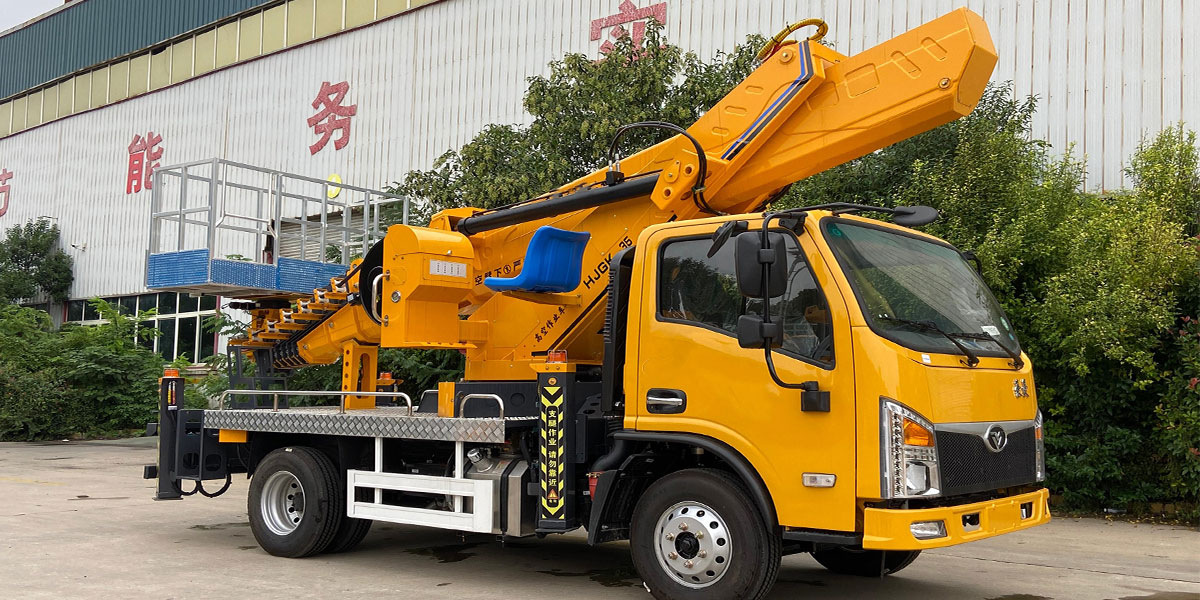 Camión plataforma de trabajo aéreo Sinotruk Howo GK35