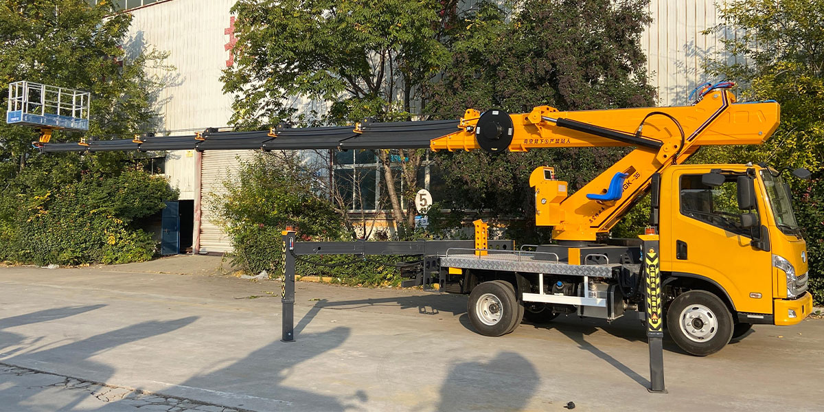 SAIC Yuejin GK35 Aerial Work Platform Vehicle SAIC Yuejin GK35 Aerial Work Platform Vehicle
