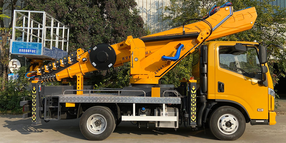 SAIC Yuejin GK35 Aerial Work Platform Vehicle SAIC Yuejin GK35 Aerial Work Platform Vehicle
