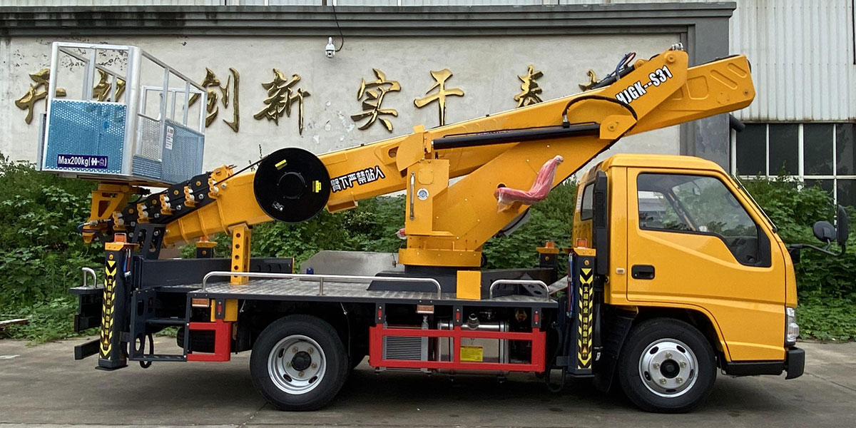 Jiangling Shunda 31-meter aerial work platform truck