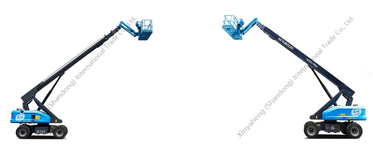 Plataforma elevadora de brazo telescópico