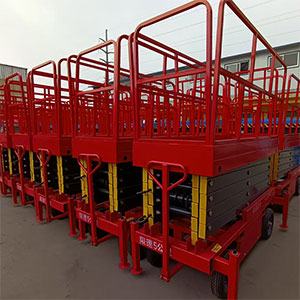 Aluminum alloy aerial work platform
