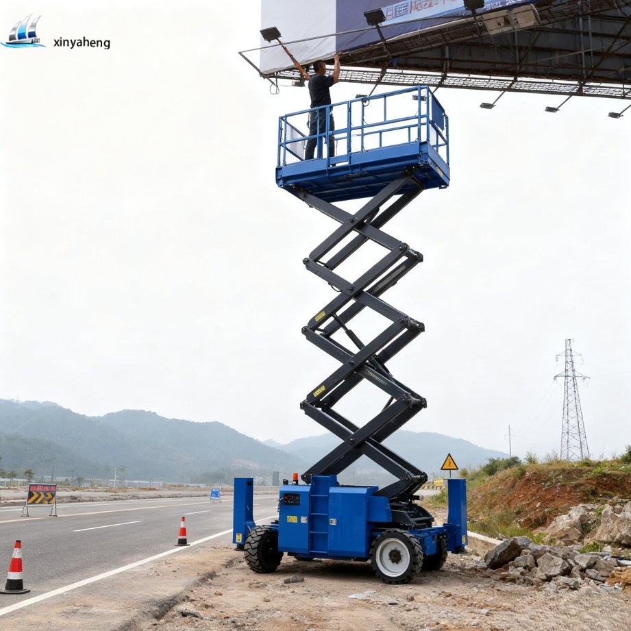Rough-terrain Scissor Lift-